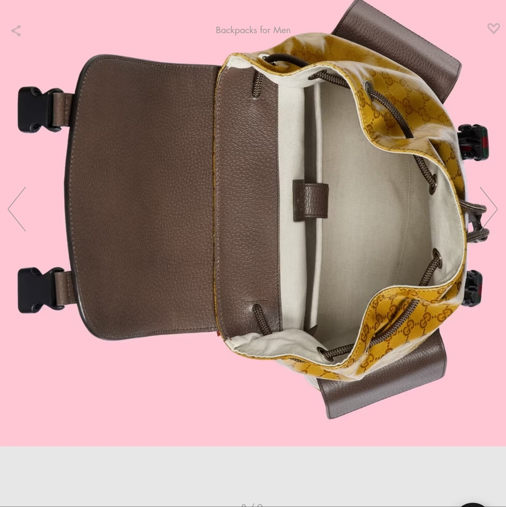 Authentic Addidas x Gucci Backpack - Picture 13 of 14